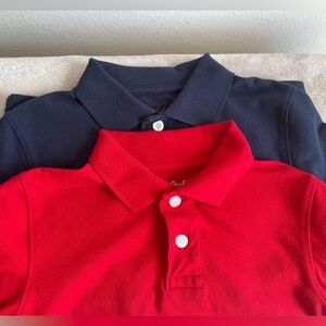 Cat & Jack Red and Navy Polo Shirts - Pack of 2